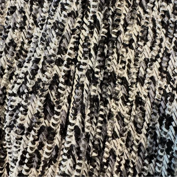 Chico's Travelers, Black and White Cardigan Sweater, size Chico’s 3, US XL - Picture 5 of 9